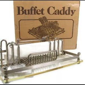 Towels Leonard Silver Plated Buffet Caddy 11”